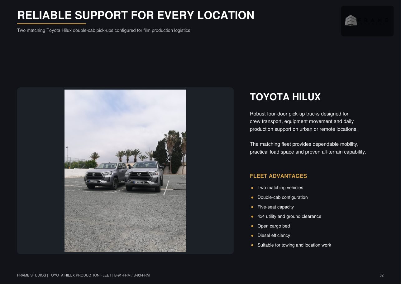 Toyota Hilux Fleet page 2