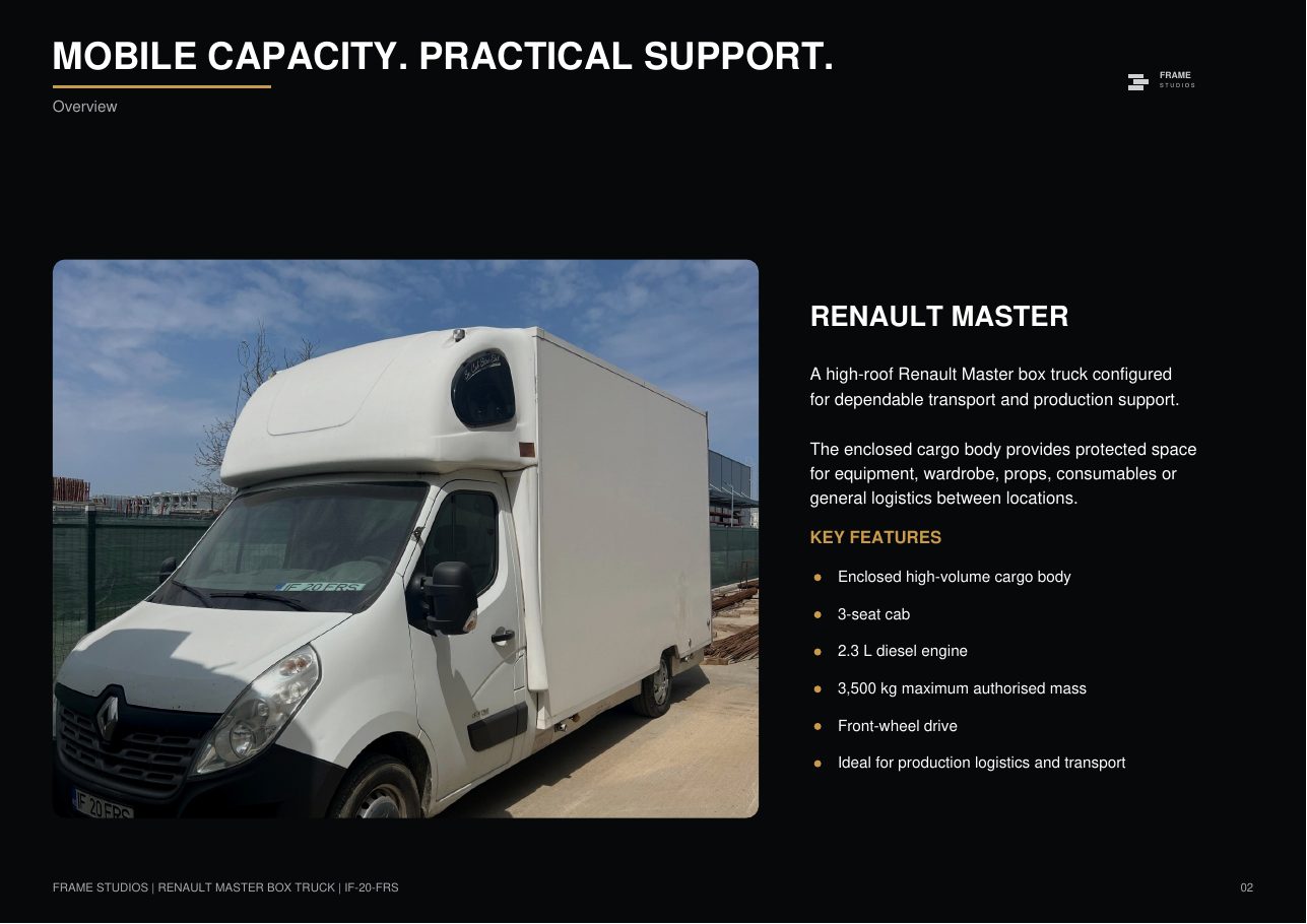Renault Master Box Truck page 2